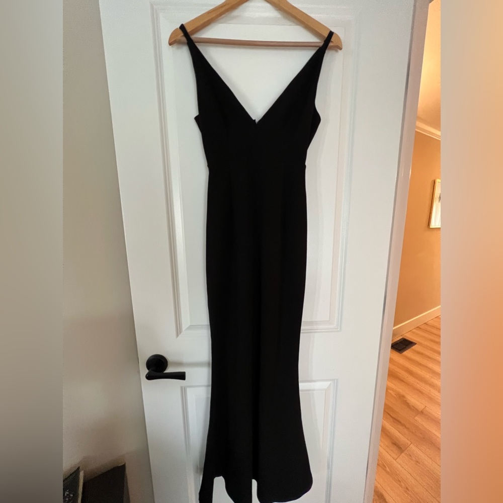 Lulus Black Bridesmaid Dress